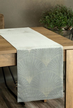 Obrus Blink 14 35 X 180 Cm Srebrny