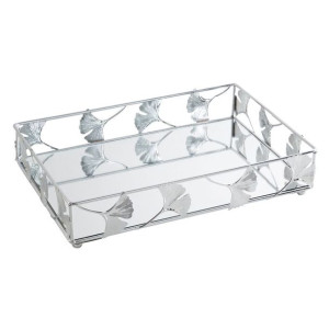 Ceramika 30x20x5 Cm Srebrny