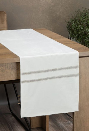 Obrus Glen 3 35x140 Cm Biały