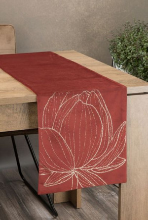 Obrus Blink 12 35x140 Cm Ceglany
