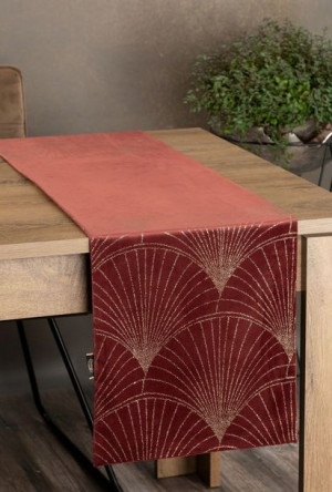 Obrus Blink 14 35x140 Cm Ceglany