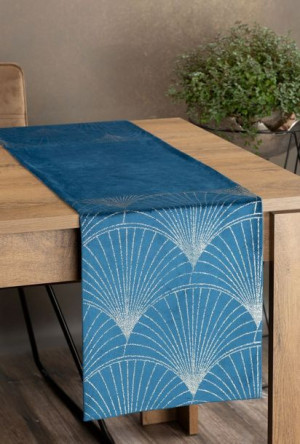 Obrus Blink 14 35x140 Cm Granatowy