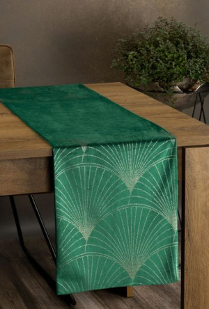 Obrus Blink 14 35 X 180 Cm Ciemnozielony