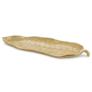 Patera Dekoracyjna Tobi (04) 37x15x2 Cm Złoty