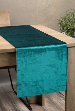 Obrus Royal 1 35x140 Cm Ciemnoturkusowy