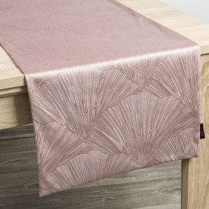 Obrus Goja 40 X 140 Cm Pudrowy