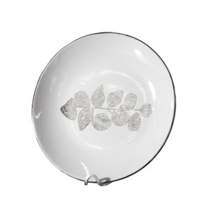 Patera Dekoracyjna Erika2 (01) (fi) 28x4 Cm Biały