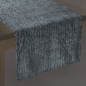 Obrus Evelyne 40x140 Cm Stalowy