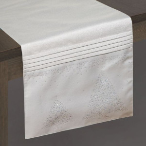 Obrus Livvi 2 35x140 Cm Ecru