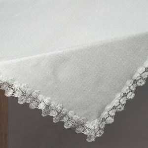 Obrus Sophie 80x80 Cm Srebrny