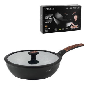 Patelnia Starke Pro Archie Wooden 28 cm głęboka