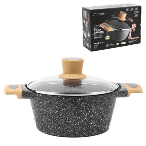 Garnek granitowy Starke Pro Ashen Granite 2 l