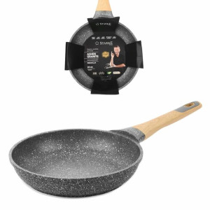 Patelnia granitowa Starke Pro Ashen Granite 24 cm