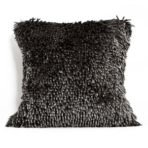 Poszewka Shaggy 1 50x50 Cm Stalowy
