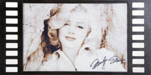 Obraz Marilyn (01) 60x30x1 Cm Biały