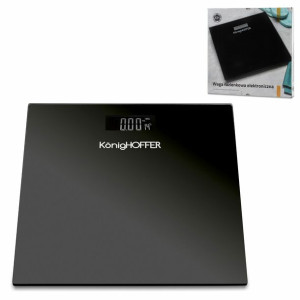 Waga łazienkowa elektroniczna Konighoffer 180 kg czarna