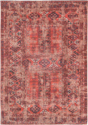 Dywan Louis de Poortere Antiquarian Antique Handschlu 7-8-2 Red 8719