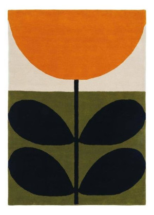 Dywan Orla Kiely Stem Black 059803
