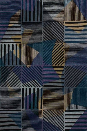Dywan Toulemonde Bochart Prisme Nuit