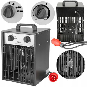 Grzejnik Dmuchawa Nagrzewnica Elektryczna 5kw