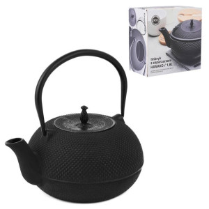 Imbryk do herbaty żeliwny z zaparzaczem KonigHOFFER Hanako 1,8 l