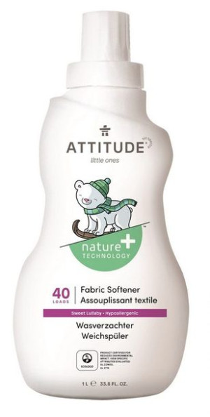 ATTITUDE Płyn do płukania ubranek dziecięcych Sweet Lullaby, 1L