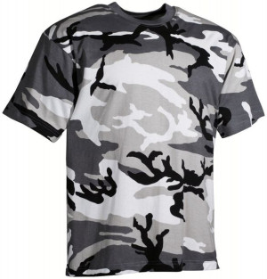 Koszulka US urban szara 170 g 3XL