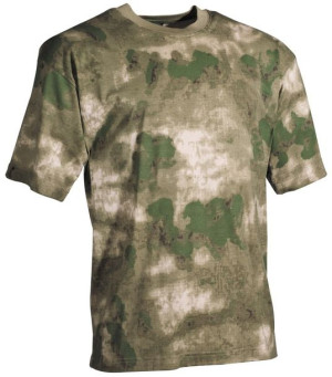 Koszulka US HDT-camo FG odcienie zieleni 170 g M
