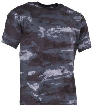 Koszulka US  HDT-camo LE ciemna niebieska 170 g S