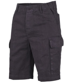 Spodnie BW Moleskin Bermuda czarne XXL