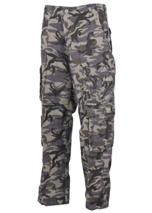 Spodnie Cargohose "Defense" combat-camo S