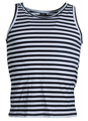 Koszulka US Tank-Top weiß-blau biały czarny 170 g S