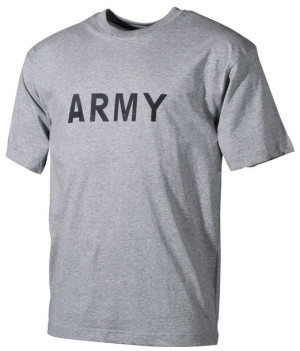 Koszulka US "Army" szara 170 g M