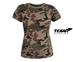 Koszulka Damska PL camo 170g/m2 TEXAR XS