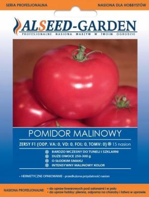 Alseed Pomidor Zersy F1 Malinowy Nasiona Holenderskie