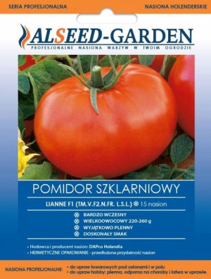 Alseed Pomidor Lianne Profesjonalne Nasiona Holenderskie