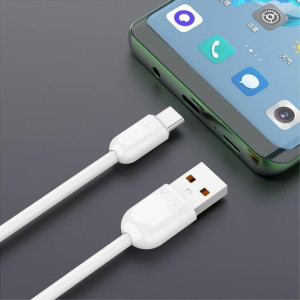 Kabel VIDVIE CB495 USB/Micro 2.4A, 1.2m biały BOX