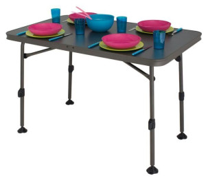 Stół Kempingowy Versailles Alu Tisch M 80x60x55/78cm - Eurotrail