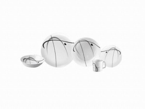 Zestaw Obiadowy Melamine Set Serenade - Brunner