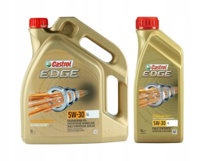 Olej CASTROL EDGE TITANIUM LL 5W30 5L+1L + gratis