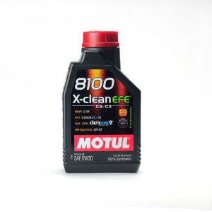 MOTUL 8100 X-clean 5W30 EFE SN, C2/C3, Dexos2, MB2