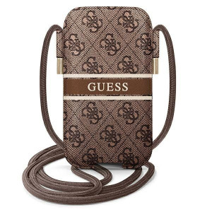 Guess Torebka Guphm4gdbr 6,1" Brązowy/brown Hardcase 4g Stripe