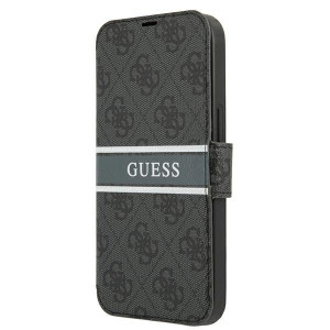 Guess Gubkp13l4gdgr Iphone 13 Pro / 13 6,1" Szary/grey Book 4g Stripe