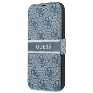 Guess Gubkp13m4gdbl Iphone 13 6,1" Niebieski/blue Book 4g Stripe