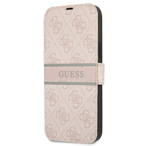 Guess Gubkp13s4gdpi Iphone 13 Mini 5,4" Różowy/pink Book 4g Stripe