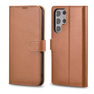 Icarer Haitang Leather Wallet Case Skórzane Etui Do Samsung Galaxy S22 Ultr