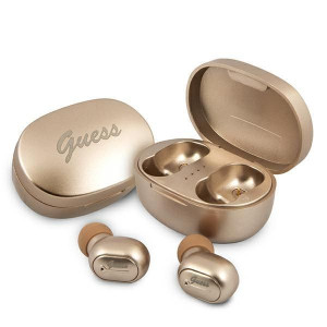 Guess Słuchawki Bluetooth Gutwst30go Tws + Stacja Dokująca Złoty/gold