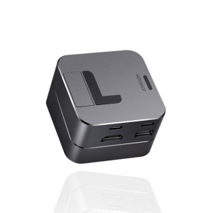 Joyroom Podstawka Wielofunkcyjny Hub Usb Typ C - Usb 3.0 / Rj45 / Hdmi / Us