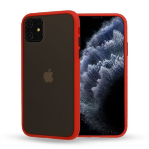 Vennus Color Button Bumper Do Xiaomi Mi 10t/mi 10t Pro 5g Czerwony