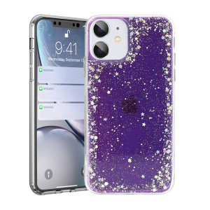 Brilliant Clear Case Do Iphone 7 / 8 / Se 2020 (4,7") Fioletowy